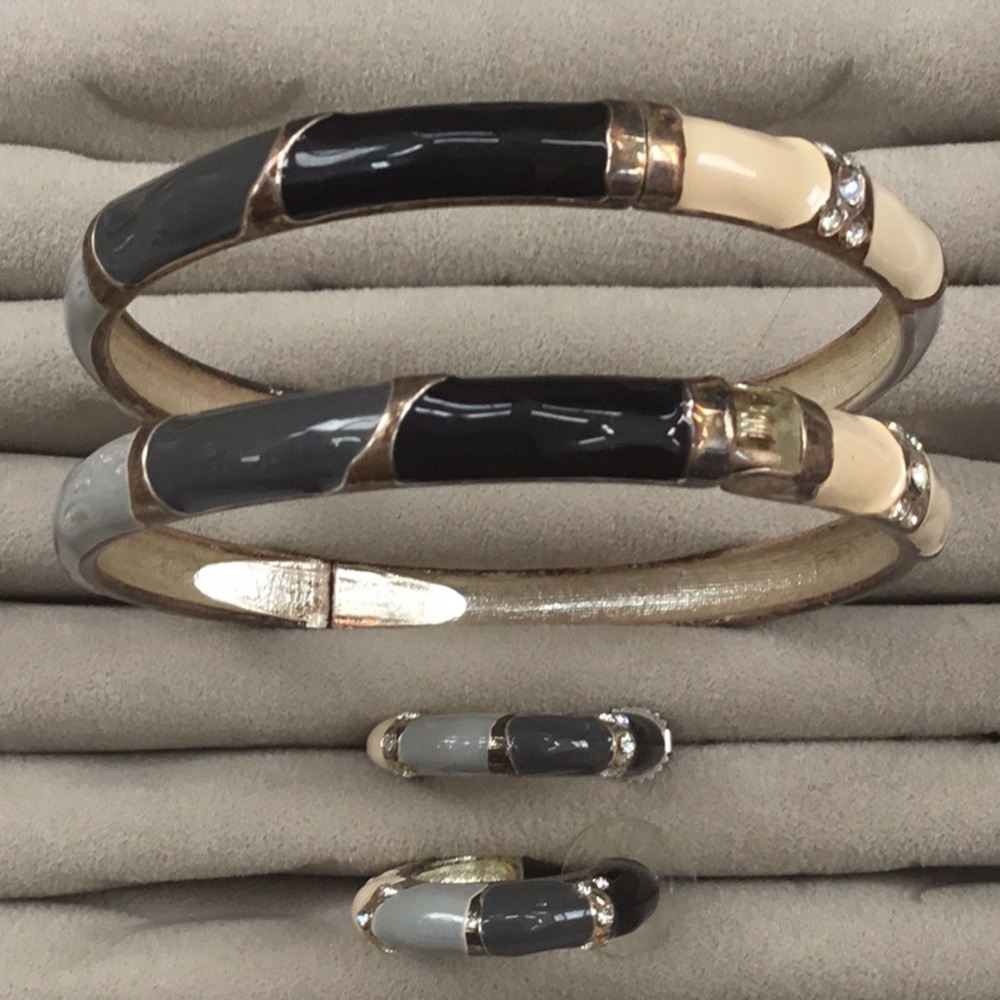 Talbots Earring and Bangle Set